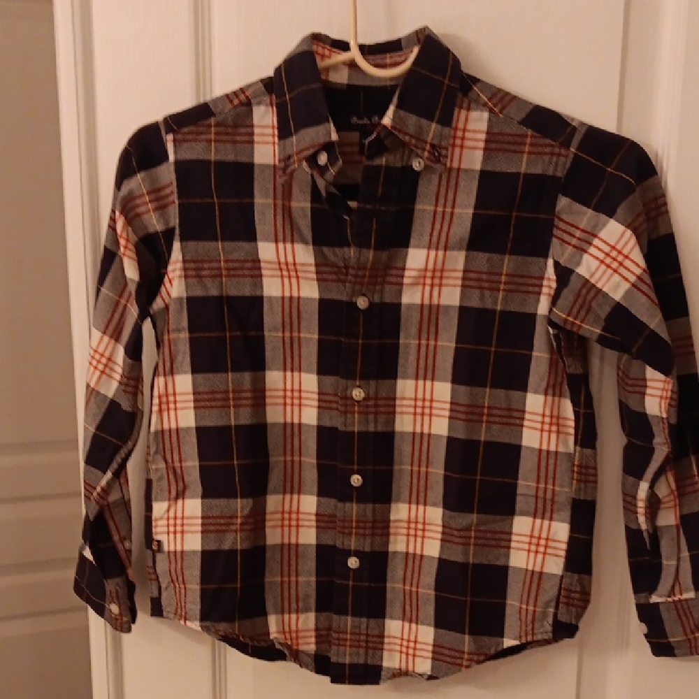 Brooks Brothers Black and White Button Down Shirt